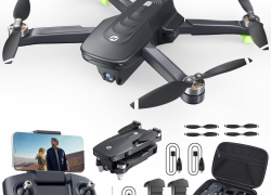 Holy Stone HS175D Faltbar GPS Drohne mit 4K Kamera HD,RC Quadrocopter mit 46 Min. Lange Flugzeit, Follow-Me, Bürstenlos Motor,Tap-Fly,Point of Interest Höhenhaltung Faltdrohne mit 26% Rabatt inkl. Versand!