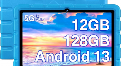 ZIOVO Kinder Tablet 10 Zoll Android 13 Kids Tablet,12 GB RAM+128GB ROM(1TB TF), Octa-Core 2.0 GHz, Kindersicherung, 6000mAh, BT 5.0, GPS mit GMS Certified Tablet Eva Case-Blau mit 52% Rabatt inkl. Versand!