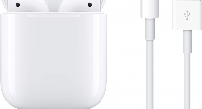 Apple AirPods 2. Generation mit Ladecase, In-ear Bluetooth Kopfhörer, weiß mit 27% Rabatt inkl. Versand!