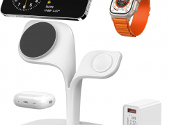 EXW Wireless Charger für Magsafe Ladegerät, Kompatibel mit iPhone 12/13/14 Serie, Apple Watch 8/7/6/5/4/3/2/SE und AirPods 3/2/Pro (Weiß) mit 40% Rabatt!