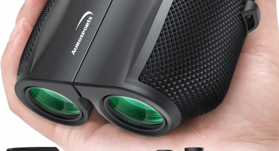 Aurosports 10×25 Kompaktes faltbares Fernglas mit Nachtsicht – Kinder/Erwachsene mit 41% Rabatt!