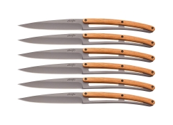 deejo Steakmesser-Set titanbeschichtet für 129,50€