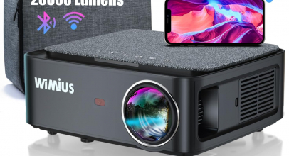 Beamer, Full HD 1080P 20000 Lumen Beamer 5G WiFi Bluetooth Beamer Unterstützung 4K Video, LED Heimkino Video Beamer 300 ” Display, kompatibel mit Fire Stick,Smartphone,PS5 Projektor [Energieklasse A+++] mit 34% Rabatt inkl. Versand!