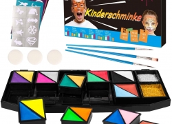 MayBeau 20 Farben Kinderschminke/Körperfarben für 7,99€