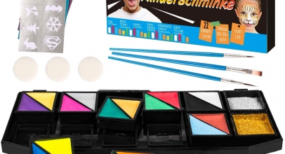 MayBeau 20 Farben Kinderschminke/Körperfarben für 7,99€