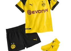 PUMA BVB Baby Heimset Unisex Fußballtrikot für 22,-€ inkl. Versand
