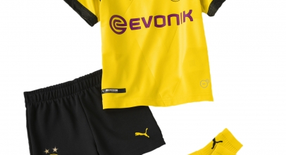 PUMA BVB Baby Heimset Unisex Fußballtrikot für 22,-€ inkl. Versand