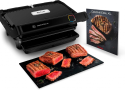 Tefal OptiGrill Elite XL Kontaktgrill, 16 Programme, Digitales Display mit Garstufenanzeige, Abnehmbare XL-Platten, Elektrogrill, Schwarz mit 30% Rabatt inkl. Versand!