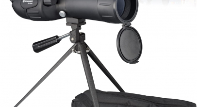 Bresser Junior Spektiv Spotty 20-60×60 mit stufenloser Zoomfunktion, 360° drehbarem Tubus, voll vergüteter Optik mit robuster Gummiarmierung + Tischstativ, Transporttasche und Trageriemen mit 26% Rabatt inkl. Versand!