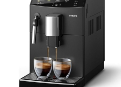 Philips Series 3000 HD8824/01 Kaffeevollautomat Schwarz für 249€