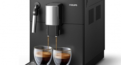 Philips Series 3000 HD8824/01 Kaffeevollautomat Schwarz für 249€