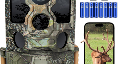 KJK Wildkamera WiFi 4K 84MP mit 64GB SD Karte, Wildtierkamera mit Nachtsicht, 0.05s Auslöser Bewegungsaktiviert, IP67 Wasserdicht 100ft 130° Weitwinkel 42 Stücks Infrarot-LEDs ohne Glühen mit 30% Rabatt inkl. Versand!