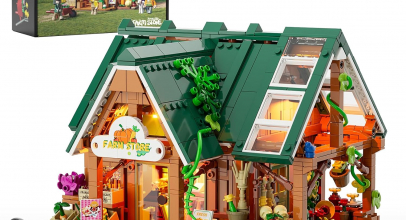 Funwhole Farm Store Beleuchtungsbausteine Set – Bauernhofladen LED Licht Baukasten Modell Set 1523 Teile mit 25% Rabatt inkl. Versand!