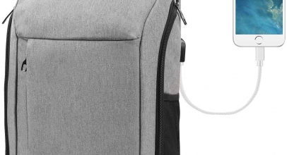 SLOTRA Business Rucksack 25L inkl. USB-Ladeanschluss für 17,49€