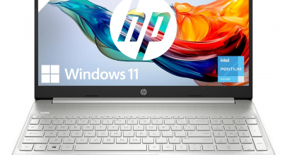 HP Laptop 15,6 Zoll FHD Display, Intel Pentium Silver N6000, 8GB DDR4 RAM, 256GB SSD, Intel UHD Grafik, QWERTZ Tastatur, Windows 11 Home, Silber mit 40% Rabatt inkl. Versand!