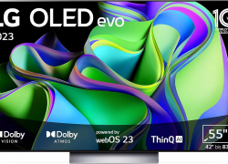 LG OLED55C37LA TV 139 cm (55 Zoll) OLED evo Fernseher (Smart TV, Brightness Booster, 120 Hz) [Modelljahr 2023] [Energieklasse G] mit 49% Rabatt inkl. Versand!