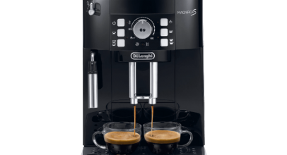 DELONGHI Ecam 21.116.B Magnifica S, Kaffeevollautomat (1.8 Liter Wassertank, 15 bar) in Schwarz für 249€