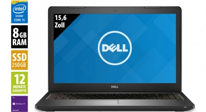 Dell Latitude 3580 (15.6 Zoll, Core i5-7200U, 8/250GB) (refurbished) für 499€