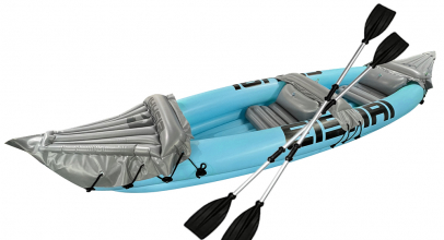 SportSpar – EISHAI Flow 2-Personen aufblasbares Kajak mit Paddeln und Pumpe für 99,99€ inkl. Versand!