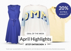 Engelhorn: 20% Extra-Rabatt auf April-Highlights – nur Online!