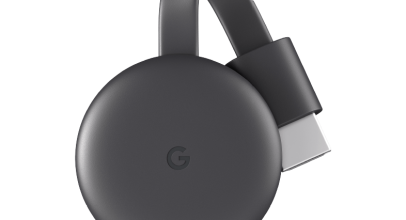 Google Chromecast 3. Generation – Streaming Player in Schwarz für 33€