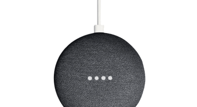 GOOGLE Home Mini, Smart Speaker mit Sprachsteuerung (WLAN, Bluetooth) + HAMA Wifi LED E27 RGB + YouTube Premium-Mitgliedschaft (3 Monate) für 49€