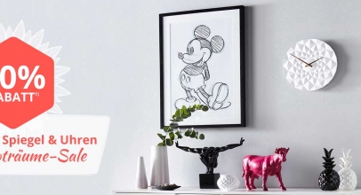 Yourhome: 20% Rabatt auf Bilder, Spiegel & Uhren