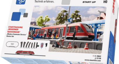 MÄRKLIN 29641 – Startpackung “Moderner Nahverkehr” Nahverkehrszug, Mehrfarbig für 129,99€