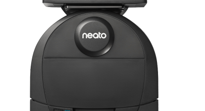 NEATO Neato Botvac D403 Connected Saugroboter, D-Form in Schwarz/Grau für 399€