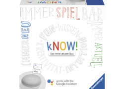 RAVENSBURGER kNOW! + Google Home Mini Gesellschaftsspiel für 33,99€