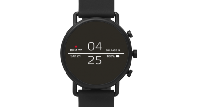 Skagen SKT5100 Falster 2 (Touchscreen, Smartwatch, Silikon, 200 mm) in Schwarz für 179€ (statt 254€)