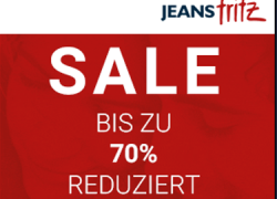 SALE bei Jeans Fritz – bis zu 70% Rabatt auf ausgewählte Artikel!