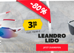 SportSpar –  Leandro Lido Challenger One Sportbrille bis zu 80% Rabatt!