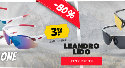 SportSpar –  Leandro Lido Challenger One Sportbrille bis zu 80% Rabatt!