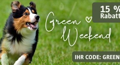 alsa-hundewelt – Green Weekend – 15% Rabatt auf ausgewählte Artikel!