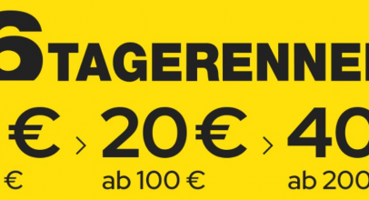 Galeria.de – 6 Tage Rennen bis 40€ Rabatt!
