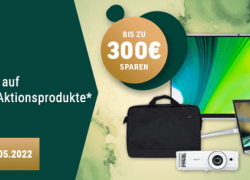 MAI RABATTE bei notebooksbilliger.de – bis zu -300€ auf ausgewählte ACER Aktionsprodukte!