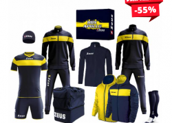 SportSpar – Zeus Apollo Fußball Set Teamwear Box 12-teilig mit 55% Rabatt!