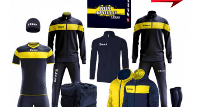 SportSpar – Zeus Apollo Fußball Set Teamwear Box 12-teilig mit 55% Rabatt!