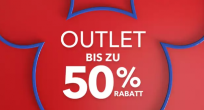 DisneyStore – Outlet – bis 50% Rabatt auf ausgewählte Artikel!