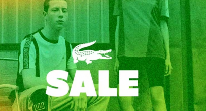 LACOSTE – Online Exclusives im Sale – bis zu 50% Rabatt!