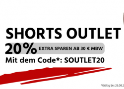 Shorts Outlet bei Jeans Direct – 20% EXTRA-RABATT!