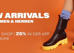 Mirapodo – 25% Rabatt in der APP auf Schuhe für Damen und Herren + Gratis Versand!