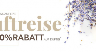 Duftreise bei Parfümerie Pieper – mindestens 20% Rabatt auf ausgewählte Düfte!