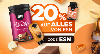 Fitmart – 20% Rabatt auf ALLES von ESN!