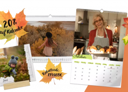 Early Bird Kalenderaktion bei FotoPremio mit 20% Rabatt!