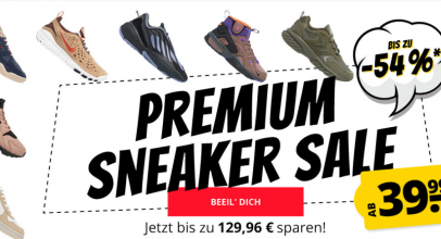 Premium Sneaker Sale bei SportSpar.de – bis zu 54% Rabatt!