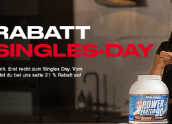 BODY ATTACK – Singles Day – 21% Rabatt auf alle BODY ATTACK-Produkte!