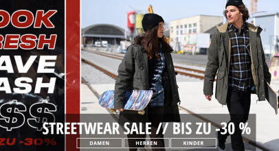 Streetwear Sale bei Blue Tomato – bis 30% Rabatt!