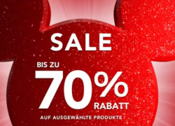 DisneyStore – SALE – bis 70% Rabatt auf ausgewählte Produkte!